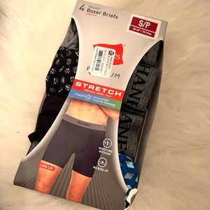 Hanes Men Boxer Briefs variety 4 pack
